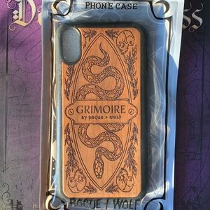 Grimoire Snake Phone case Rogue & Wolf IPhone XR 10